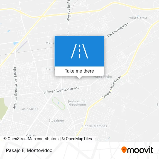 Pasaje E map