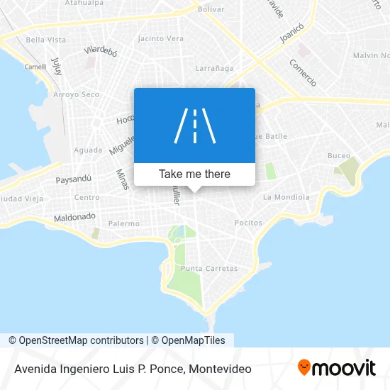 Avenida Ingeniero Luis P. Ponce map