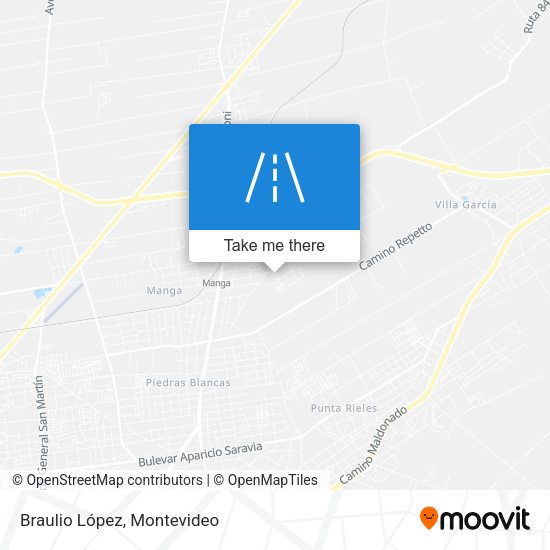 Braulio López map