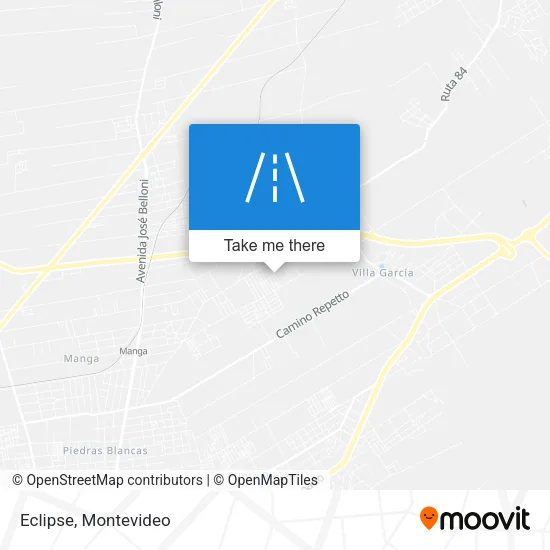 Eclipse map