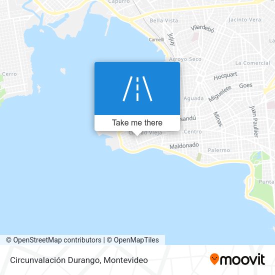 Circunvalación Durango map