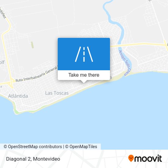 Mapa de Diagonal 2