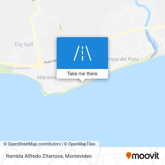 Rambla Alfredo Zitarrosa map