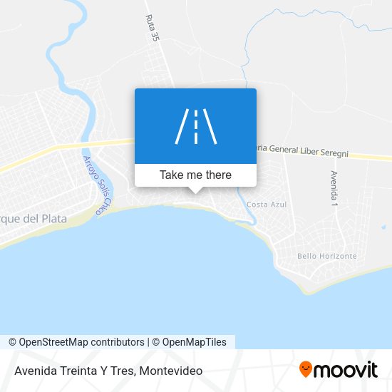 Avenida Treinta Y Tres map