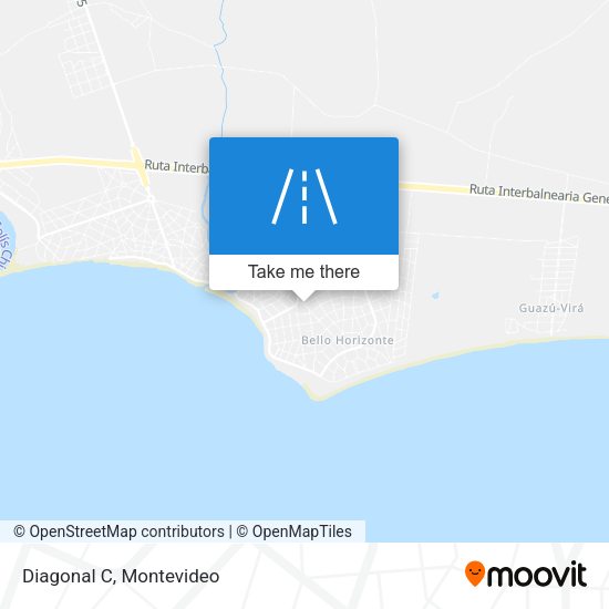 Mapa de Diagonal C