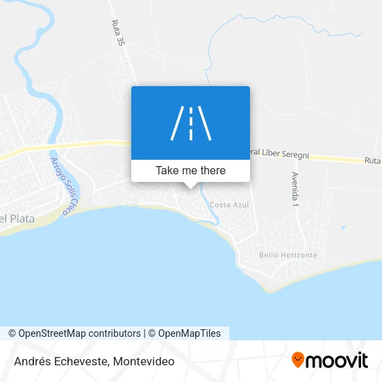 Mapa de Andrés Echeveste