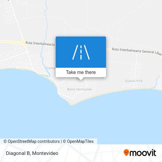 Mapa de Diagonal B