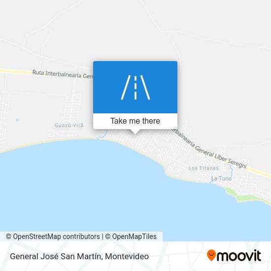 Mapa de General José San Martín