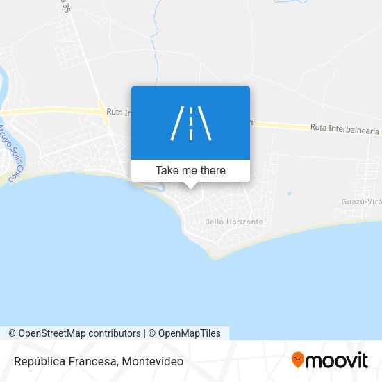 República Francesa map