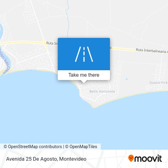 Avenida 25 De Agosto map