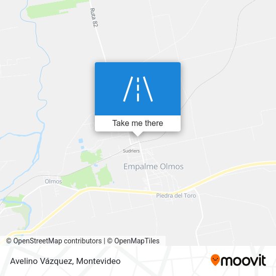 Avelino Vázquez map