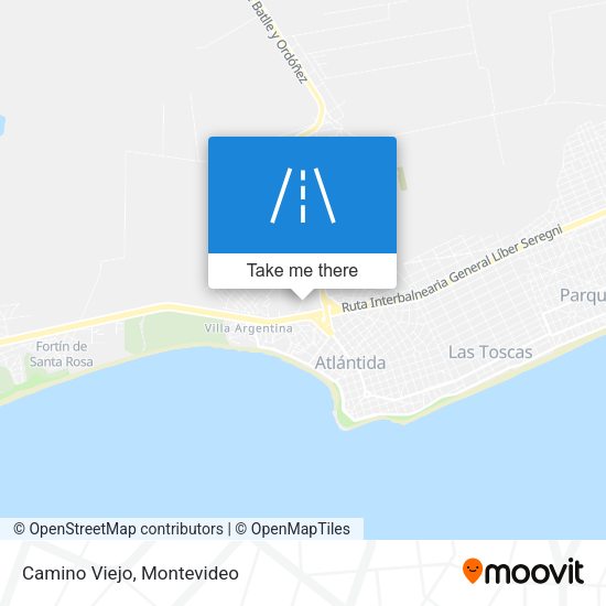 Mapa de Camino Viejo