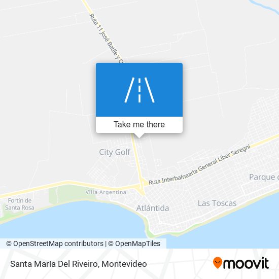 Santa María Del Riveiro map