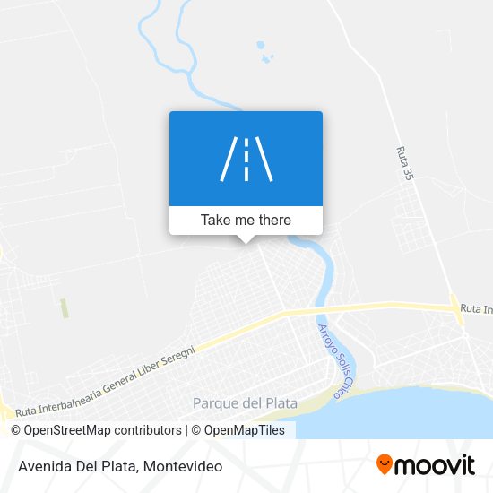 Mapa de Avenida Del Plata