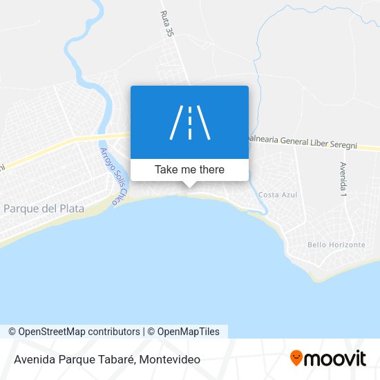 Avenida Parque Tabaré map