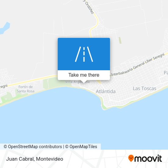 Mapa de Juan Cabral