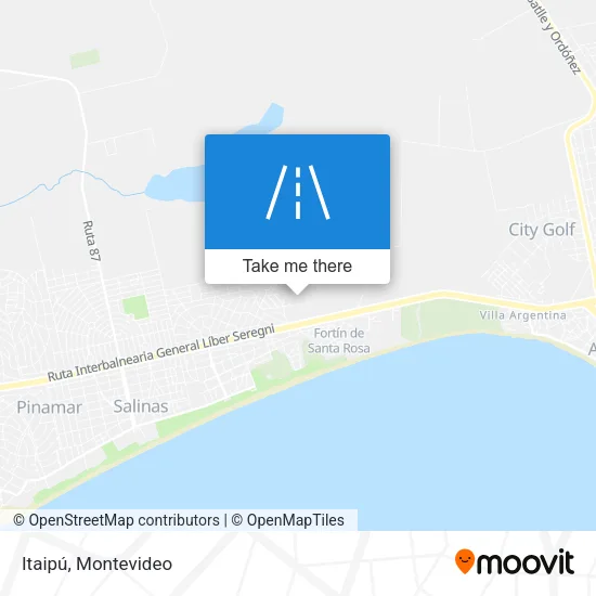 Itaipú map