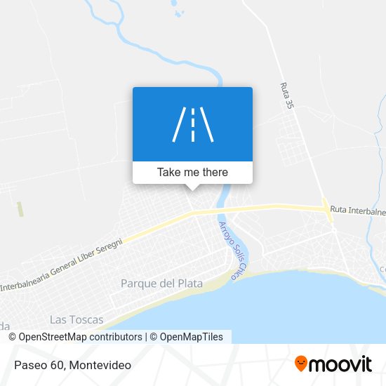 Mapa de Paseo 60
