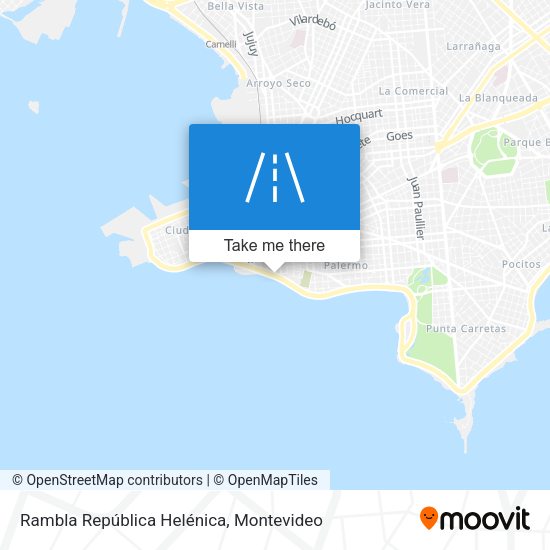 Rambla República Helénica map
