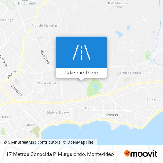 Mapa de 17 Metros Conocida P. Murguiondo