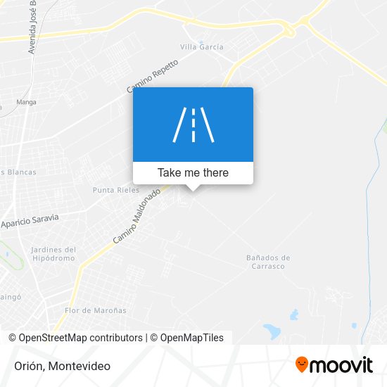 Mapa de Orión