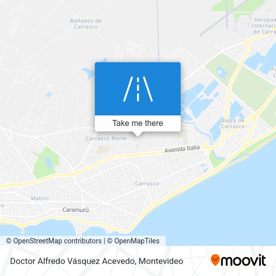 Mapa de Doctor Alfredo Vásquez Acevedo