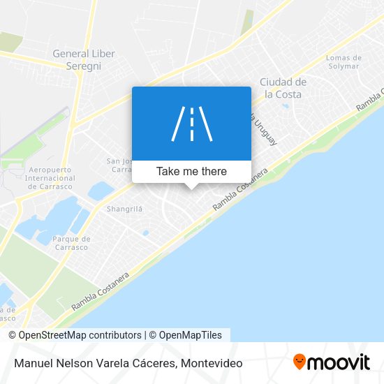 Manuel Nelson Varela Cáceres map