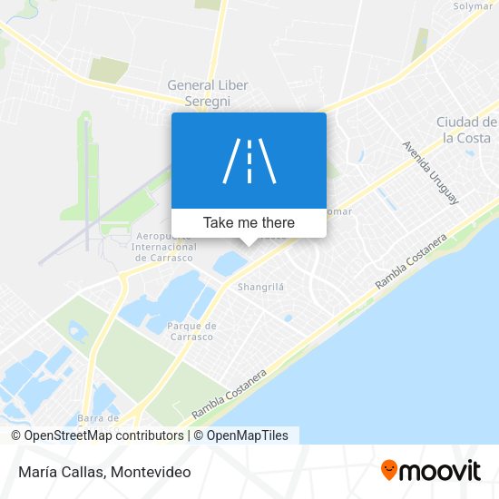Mapa de María Callas