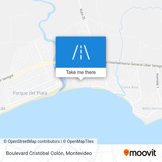 Boulevard Cristóbal Colón map