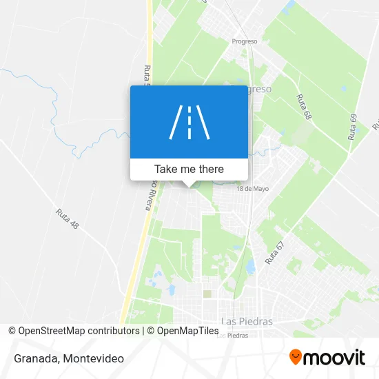 Granada map