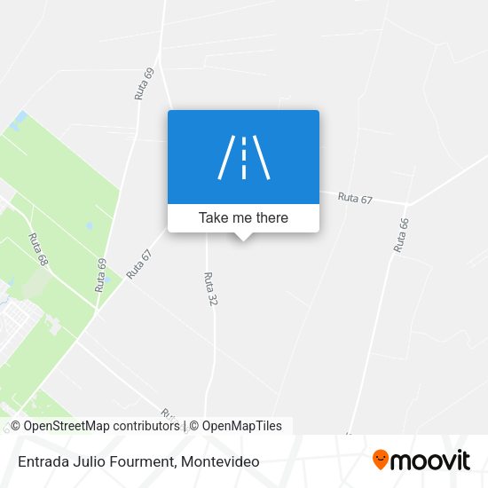 Entrada Julio Fourment map