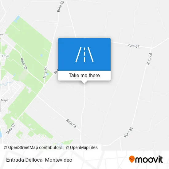 Entrada Delloca map