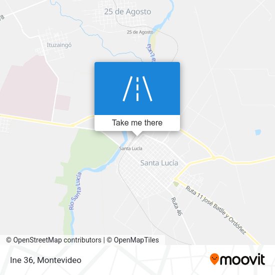 Mapa de Ine 36