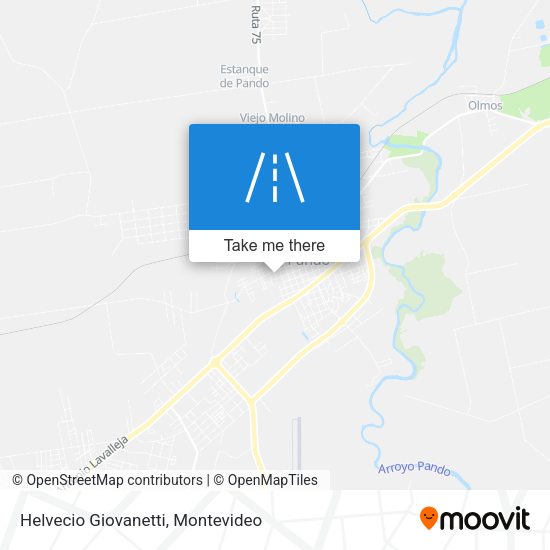 Mapa de Helvecio Giovanetti