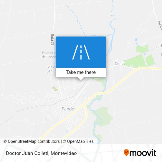 Doctor Juan Colleti map