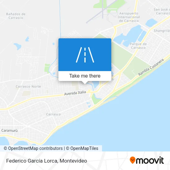 Federico García Lorca map