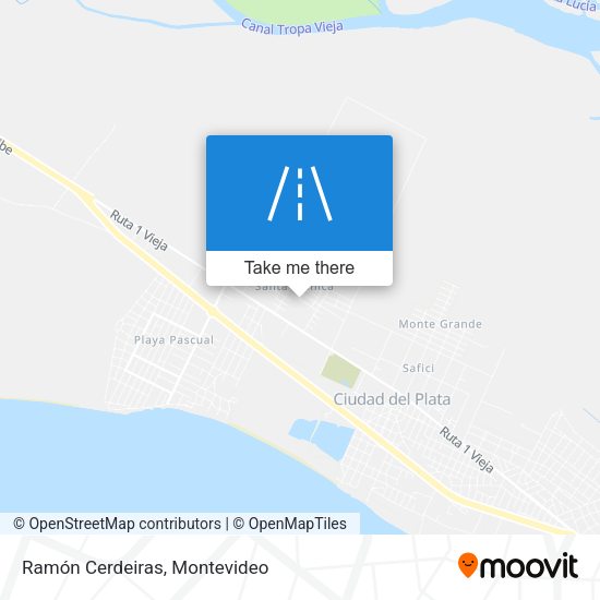 Ramón Cerdeiras map