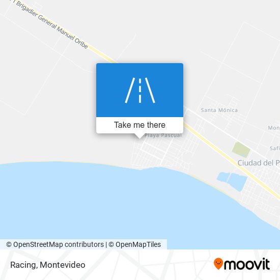 Racing map