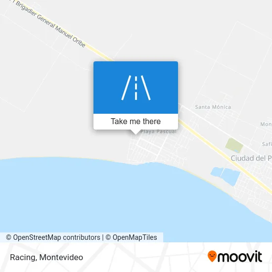 Racing map