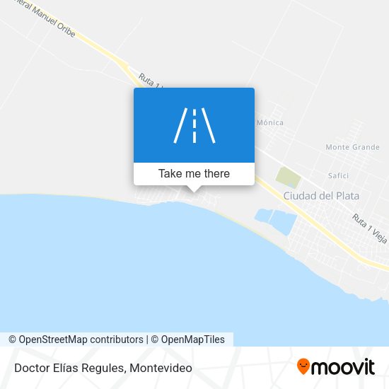 Mapa de Doctor Elías Regules