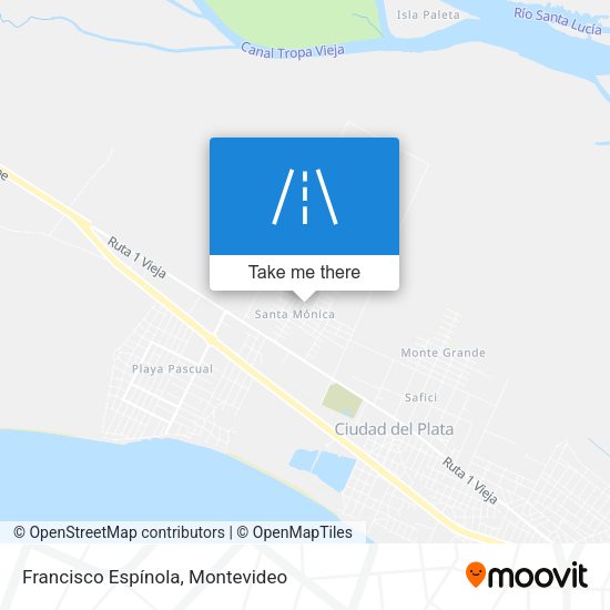 Mapa de Francisco Espínola