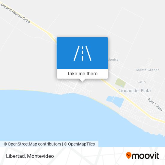 Libertad map