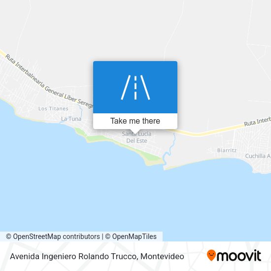 Avenida Ingeniero Rolando Trucco map