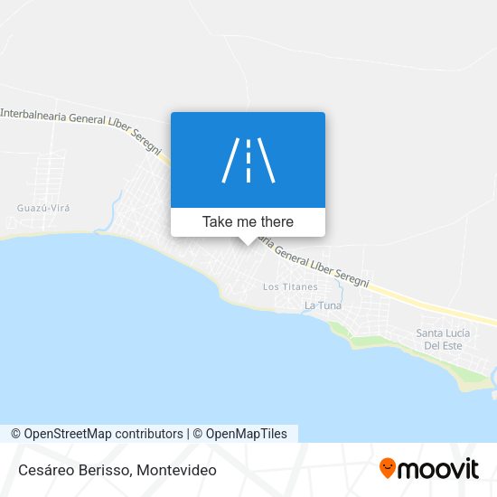 Cesáreo Berisso map
