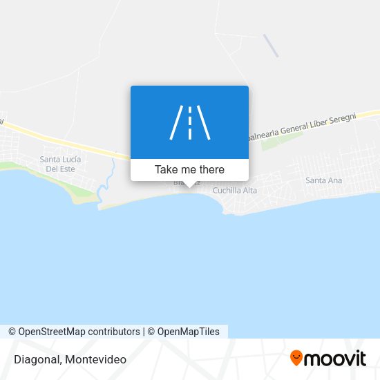 Mapa de Diagonal