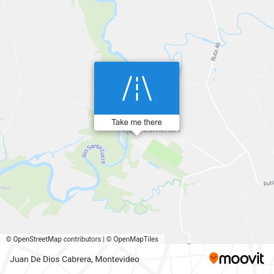 Juan De Dios Cabrera map