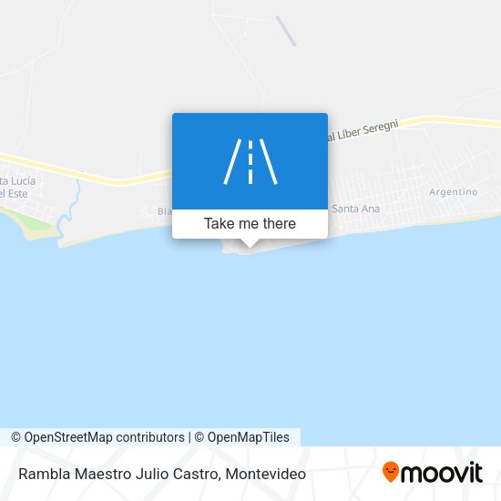 Rambla Maestro Julio Castro map