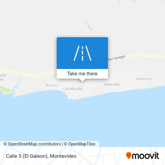 Calle 5 (El Galeon) map