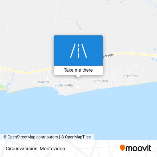 Circunvalación map