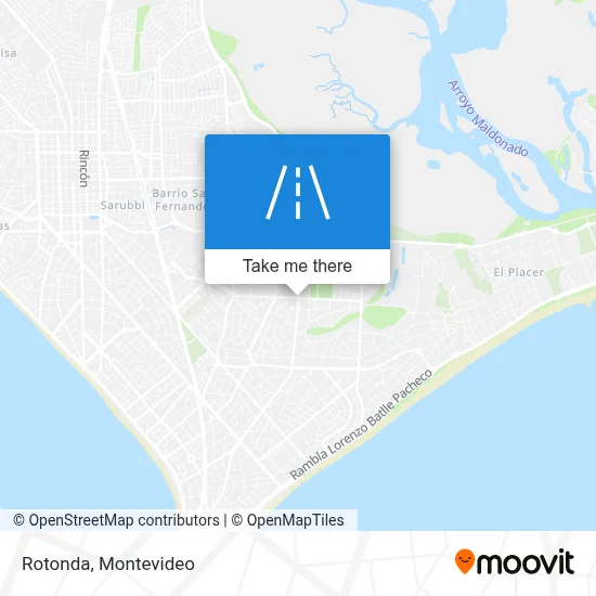 Rotonda map